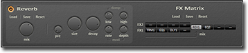 DiversionFX effects matrix